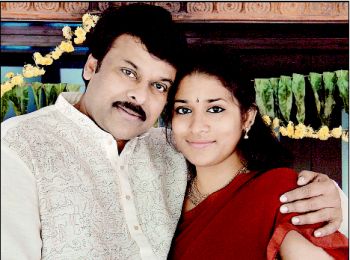 Chiru becomes grandpa a third time!